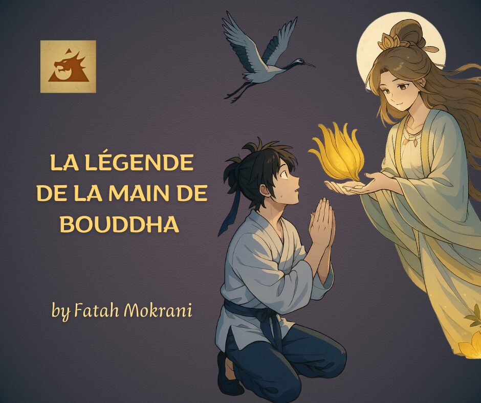 La main de Bouddha par Fatah Mokrani